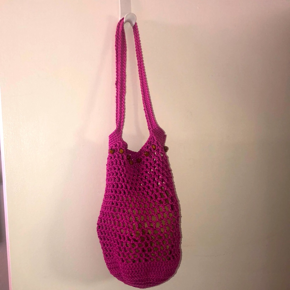 MARKET TOTE with BEADS